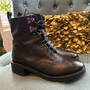 Black Women's Combat Boots
